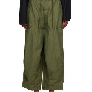 Needles Olive Green Cargo Pants